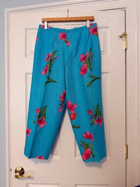 Talbots Petites Pants (Blue)- Size 14